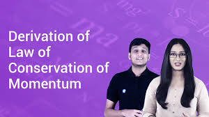To derive these results, you can start with the integral form of the linear momentum balance in terms of cauchy stress. Derivation Of Law Of Conservation Of Momentum In English Physics Video Lectures