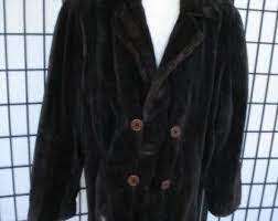 Brand New Brown Sheared Beaver Fur Jacket Half Coat For Men Etsy Mens Coats Black Leather Jacket Men Fur Jacket