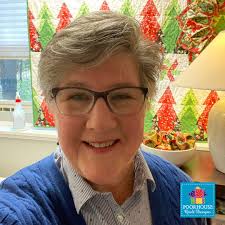 Surprised by heartfelt tie quilt gift