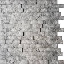 Synstone panels are lightweight and high strength glass fibre reinforced concrete panels available with many surface finishes and colours. Retro Art Ledge Stone Portland Cement 3d Wall Panels Rona