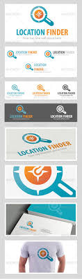 Location Finder Logo Location Finder Abstract Logo Logo Design Template