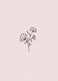 At anne hall antique prints we love all wildlife from insects to mammals and botany. Hand Drawn Simple Flower Illustration Download Illustration 2020