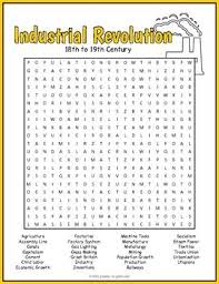 No Prep Industrial Revolution Word Search Fun Industrial Revolution Industrial Revolution Activities Industrial Revolution Lessons