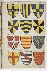 Armorial De Gilles Le Bouvier Dit Berry Heraut D Armes Du Roi Charles Vii Gallica Heraut Blason Bouvier