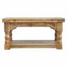 Lift top coffee tables are very versatile pieces of furniture, besides being a great addition to any home's decor. Rustic Handmade Solid Mango Wood Planked Top Flip Top Coffee Table Doubles In Size Hatton Furniture