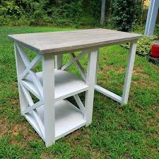 Rustic X Coffee Bar Rustic X Farmhouse Coffee Bar Mini Fridge Table Dining Bar Farmhouse Bar Fridge Table Mini Fridge Console Farmhouse Coffee Bar Coffee Bar Bar Fridges