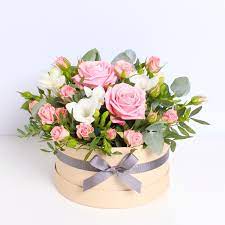Rose Blush Hatbox Buy Online Or Call 023 8044 0011