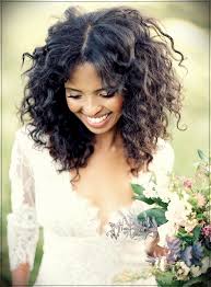 Nothing tops a classic style. 30 Bridal Hairstyles With Curly Hair 2019