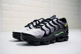 Black And White Vapormax Plus Nike Air Vapormax Plus Black Volt White In 2020 Nike Air Vapormax Nike Air Nike