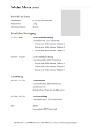 Lebenslauf Schlicht Spirofrog