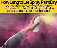 Spray painting wooden objects like patio furniture is a quick way to give the pieces a refreshed and updated appearance. How Long Does It Take Spray Paint To Dry Wood Metal Plastic
