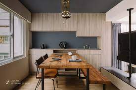 住宅設計 台北中正老屋舊翻新樓中樓現代風廚房餐廳 林宅 9 j p design modern kitchen bar modern kitchen home