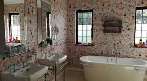 Design your bathroom wallpaper as a reflection of you with mounted wall art that incorporates your favorite landscapes or family photos. How To Choose The Best Wallpaper For A Bathroom Robin Sprong Wallpapers