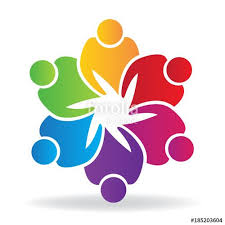Vector Logo Teamwork People Business Connections Unity Logo Teamwork Logo Friend Logo