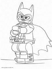 Free lego batgirl coloring pages lineart printable for kids and adults. Lego Batman Coloring Pages Free Printable Pictures 45