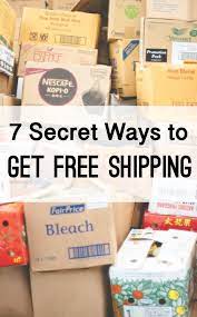 7 Secret Ways To Get Free Shipping At Your Favorite Online Stores Bradsdeals Freeshipping Free Shippinghack De Free Shipping Money Saving Tips Store Hacks