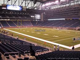 Detroit Lions Ford Field Seating Chart Interactive Map