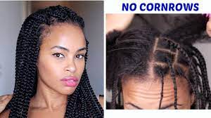 Easy Crochet Box Braids No Cornrows Versatile Styles Video Black Hair Information Box Braids Styling Crochet Box Braids Braid Styles