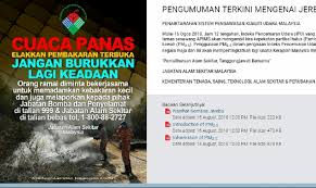 Bukti keprihatinan kepada alam sekitar dengan melakukan amalan berikut semasa berbelanja di pasar: Jerebu Rompin Bandar Raya Melaka Tidak Sihat