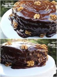 Bolo De Nozes Com Doce De Leite E Ganache Bolo De Nozes Nozes Bolos E Doces