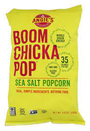 Comprar Angie S Boomchickapop Sal Do Mar De Pipoca 4 8 Oz Em Luckyvitamin Com