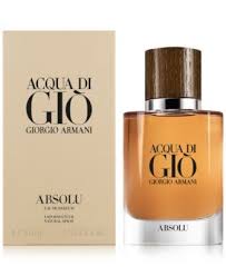 Acqua Di Gio Giorgio Armani Eau De Toilette Pour Homme Giorgio Armani Men S Acqua Di Gio Absolu Eau De Parfum Spray 1 35 Oz Men Sfragrances Armani Aqua Acqua Di Gio Giorgio Armani
