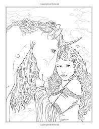 Print unicorn coloring pages for free and color our unicorn coloring! Gothic Dark Fantasy Coloring Book Fantasy Art Coloring By Selina Volume 6 Selina Fenech 9780 Unicorn Coloring Pages Coloring Books Fairy Coloring Pages