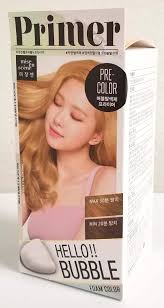 Brown eyes, and brown hair. Buy Hair Color Primer Mise En Scene Hello Bubble Foam Color Easy Hair Bleach Amore Pacific Korean Self Hair Coloring Online In Taiwan B083tnltf3