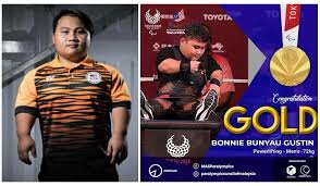 National paralympic powerlifter athlete bonnie bunyau gustin wins the first gold medal for the 72kg category during the tokyo 2020 paralympic games at the tokyo international forum august 28, 2021. Fzaplqwye0nh5m