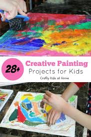Collage art can be done in many ways. 28 Creative Painting Ideas For Kids Art Projects For Adults Painting For Kids Crafty Kids