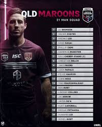 Highlights from game one of the 2020 ampol state of origin series between the queensland maroons and nsw blues at adelaide oval. State Of Origin La Composition Officielle Des Maroons Pour Le Game 1 Des State Of Origin Rugby A Xiii Treize Mondial
