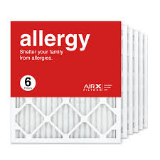 18x20x1 AIRx ALLERGY Air Filter, 6-Pack