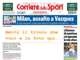 La prima pagina dei quotidiani nazionali. Crea Prima Pagina Di Giornale Fake Quotidiani Italiani E Stranieri Fotomontaggi Net