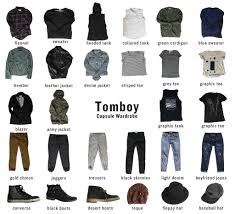 Building A Capsule Wardrobe Tomboy Capsule Wardrobe Lesbian Outfits Tomboy Fashion