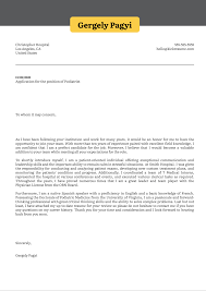 The most important part is having the actual name. Podiatrist Cover Letter Sample Kickresume