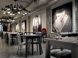 Black And White Restaurant Interior Mazzo By Concrete Architectural Associates Restaurant Interior Retro Interior Design Classic Interior Design