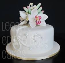 Lovely cake inspiration on thecakeblog.com. Fondant Wedding Cake Designs 1 Layer Addicfashion