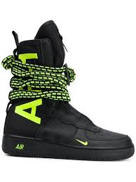 Black And Green Air Force 1 Nike Special Field Air Force 1 High Sneakers Farfetch Sneakers Men Fashion Sneakers High Sneakers