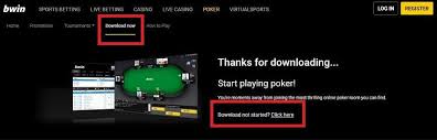 Da texas hold'em e le varianti. á‰ Download And Install Bwin Poker Step By Step Instructions