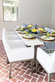 French country style decor is a popular way to decorate, these days. French Country Decor Yellow Blue Summer Table