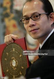 Peter So Man-fung, Chinese fortune-teller and fungshui master making...  News Photo