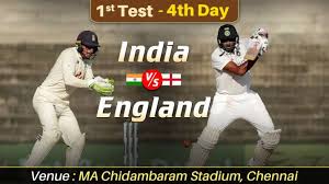 Ma chidambaram stadium, chennai date & time: Highlights India Vs England 1st Test Day 4 Follow Live Updates Ind Vs Eng From Ma Chidambaram Stadium Chennai Cricket News India Tv