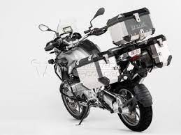 trax evo pannier system silver 45 37 l bmw r 1200 gs lc adventure sw motech