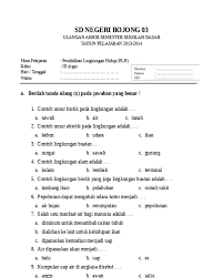 Maybe you would like to learn more about one of these? Soal Uts Plh Kelas 5 Semester 2 Dan Kunci Jawaban Berkas Download