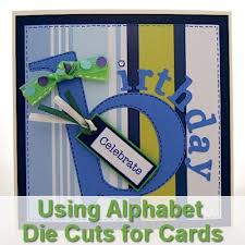 5% coupon applied at checkout save 5% with coupon. Alphabet Die Cut Card Making Designs