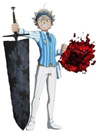 5 Leaf Clover Black Clover Asta Grimoire Why Asta Has No Mana Has 5 Leaf Grimoire In 2020 Black Clover Manga Black Clover Anime Black
