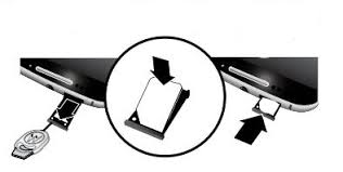 It's the size of the end of a paperclip. Moto X2 Insert Or Remove The Sim Card