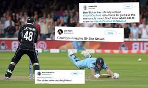 Orange cap » purple cap » most 6's » most 4's » most 50's » catches » Cricket World Cup Final England Fans Call For Ben Stokes To Be Knighted After Heroics Cricket Sport Express Co Uk