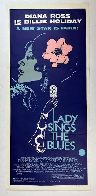 ORIGINAL LADY SINGS THE BLUES MOVIE POSTER | Diana Ross