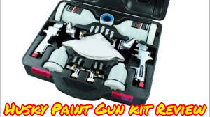 Husky Hvlp Spray Gun Kit From Home Depot Review Youtube